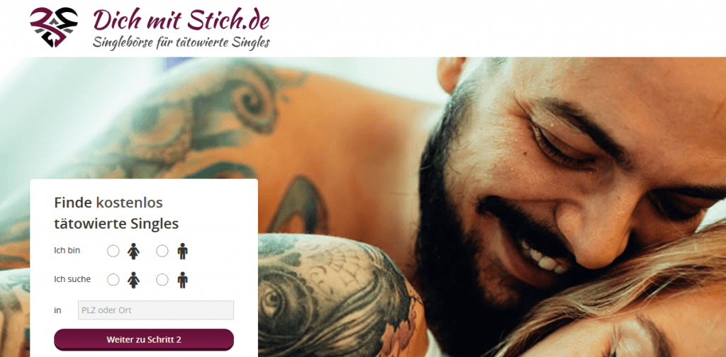 Dich mit Stich | Die Plattform für Tattoo-Singles